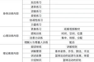 6到9岁篮球训练营训练内容